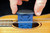 MusicNomad HUMILELE Ukulele Humidifier inserting into ukulele