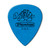 Dunlop Tortex III Blue single guitar pick 1.00 BACK VIEW