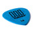Dunlop Tortex III Blue single guitar pick 1.00 SIDE VIEW