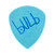 Dunlop Misha Mansoor Delrin Flow Live Pick Bulb Blue .065 FRONT MAIN VIEW