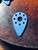Optima Wolle Blue Mandolin Pick center
