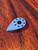 Optima Wolle Blue Mandolin Pick side