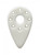 Optima Wolle Nature White Mandolin Pick back