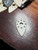 Optima Wolle Nature White Mandolin Pick glow