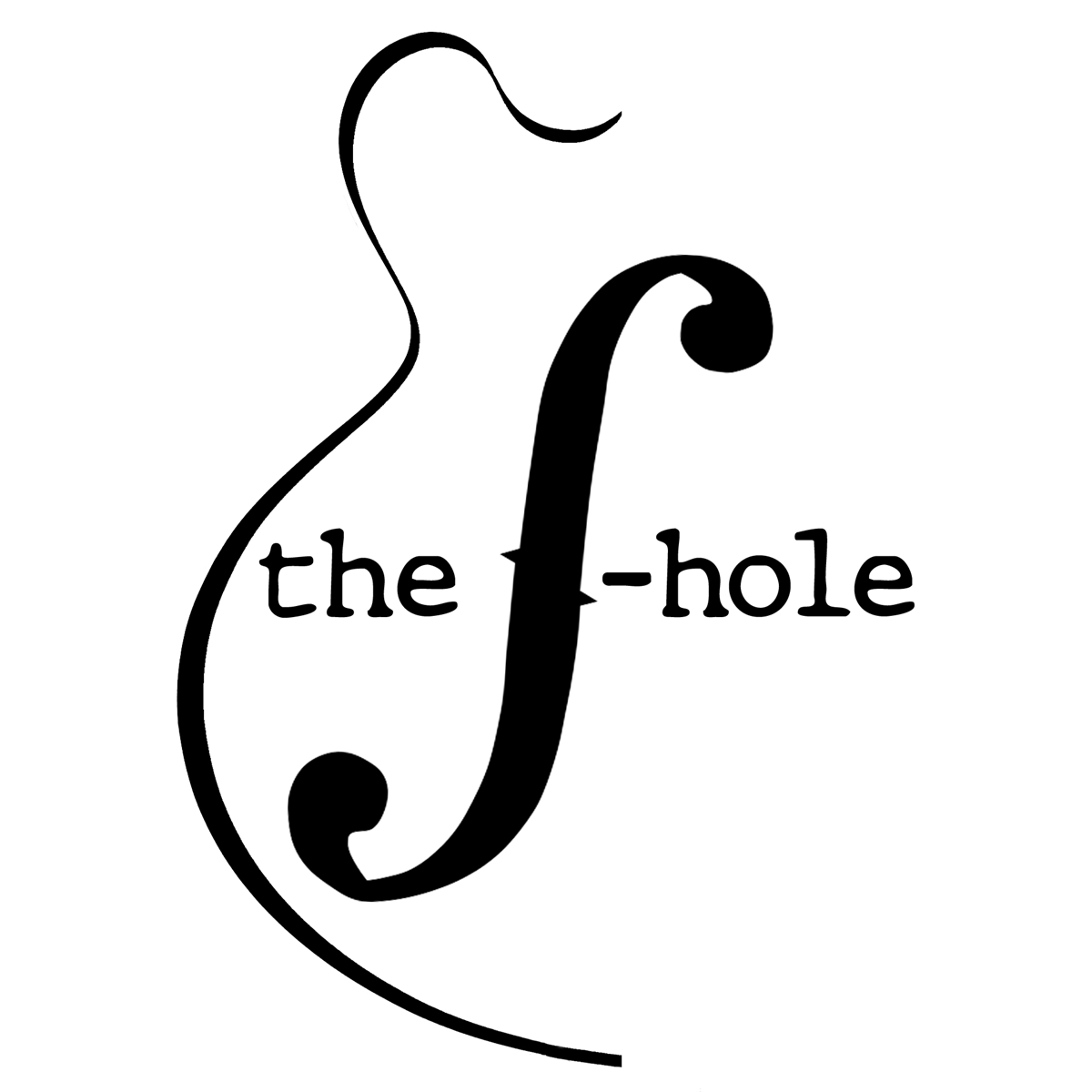 the f-hole logo