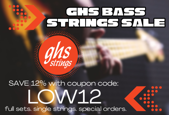 GHS Strings Bass Strings Sale 12% OFF