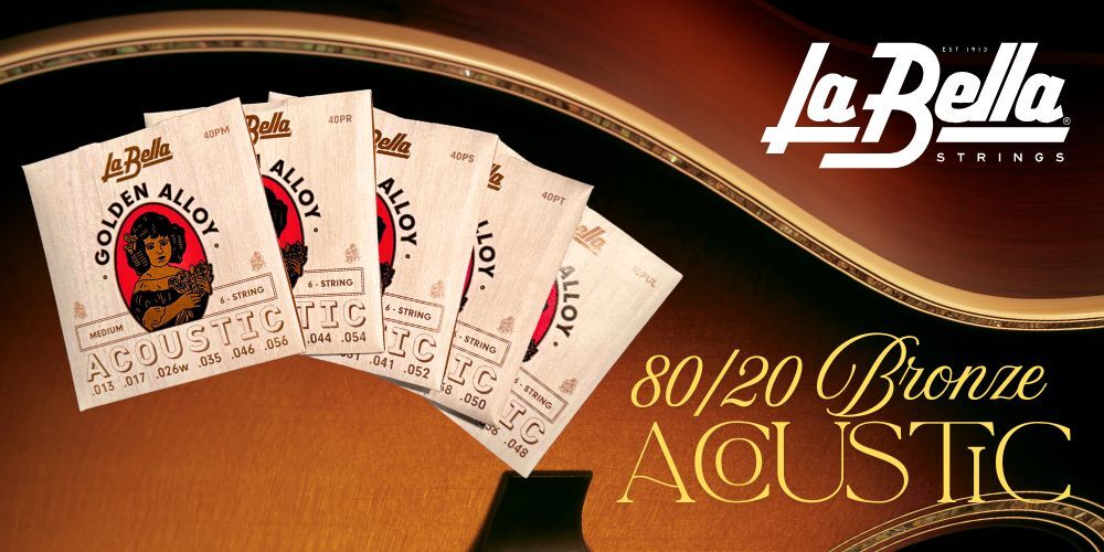 La Bella 80-20 Bronze Acoustic Strings