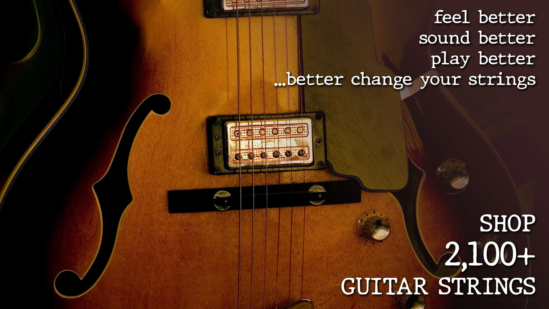 Shop all 2,100+ guitar strings @ the f-hole