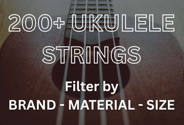 Shop over 200 ukulele strings options from full sets to single strings