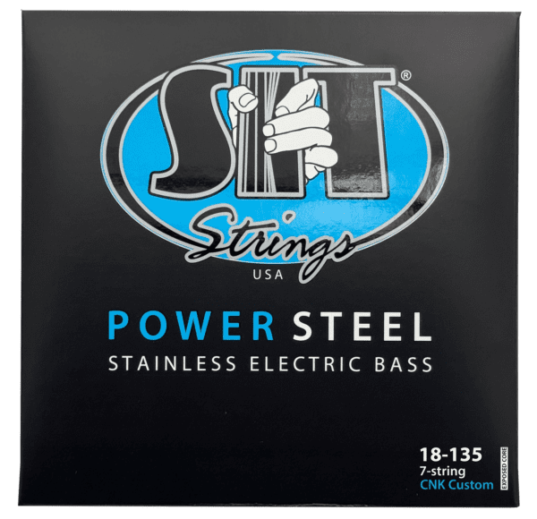 SIT Stainless Steel Exposed Core 7-String Bass Strings 18-135