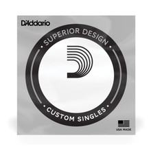 D'Addario XL Chromes Flat Wound Single Guitar String .075