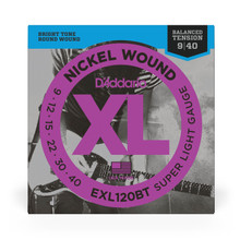 D'Addario XL Nickel Balanced Tension Electric Strings 9-40