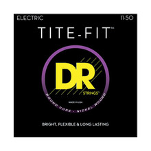 DR Strings Tite Fit Round Core Electric Guitar Strings 11-50 front
