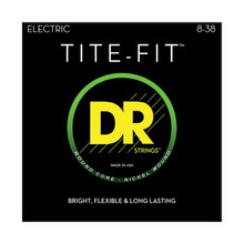 DR Strings Tite Fit Round Core Electric Guitar Strings 8-38 front