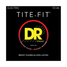 DR Strings Tite-Fit Round Core Electric Guitar Strings 10-46 front
