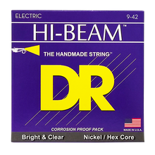 DR Strings Hi-Beam Nickel Electric Guitar Strings 9-42 front
