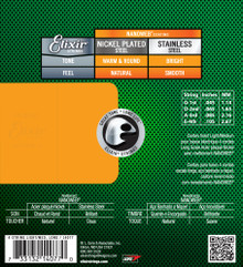 Elixir Nanoweb Coated Nickel Plated Bass Strings 45-105 a