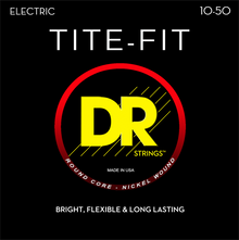DR Strings Tite-Fit Round Core Electric Guitar Strings 10-50 front