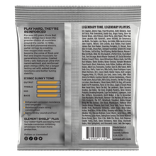 Ernie Ball Coated Titanium RPS Hybrid Slinky Strings  9-46 - back of package