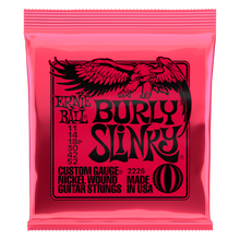 Ernie Ball Burly Slinky Electric Guitar Strings 11-52 - front of package