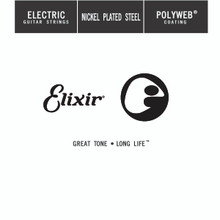 Elixir Polyweb Electric Guitar Single String .036