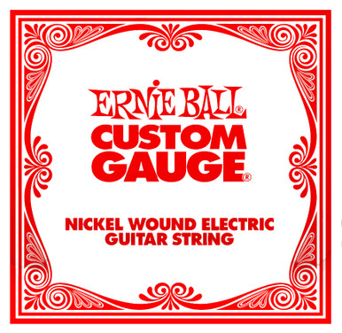 Ernie Ball Nickel Wound Electric Guitar Single String .068
