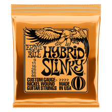 Ernie Ball Hybrid Slinky Electric Guitar Strings 9-46 - front of package