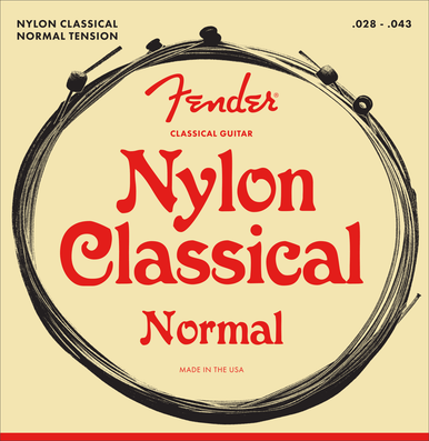 Fender Classical Guitar Strings Medium Tension Ball End