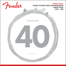 Fender Nickel Plated Electric Bass Strings 40-100