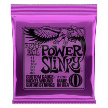 Ernie Ball Power Slinky Electric Guitar Strings 11-48 - front of package