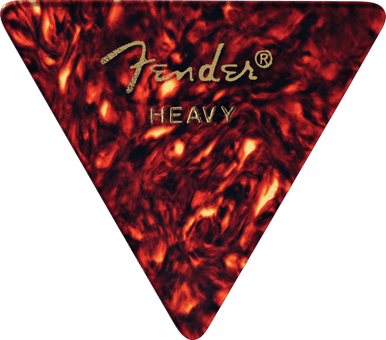 Fender Shell Classic Triangle Heavy single guitar pick .97