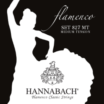 Hannabach Flamenco Nylon Guitar Strings Medium Tension