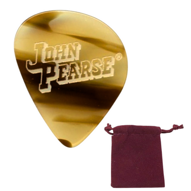 John Pearse Fast Turtle Heavy +Dimple single pick 3.2