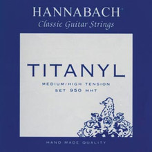 Hannabach Titanyl Classical Guitar Strings Medium High Tension