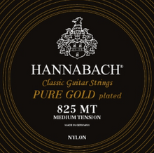 Hannabach Pure Gold Classical Guitar Strings Medium Tension