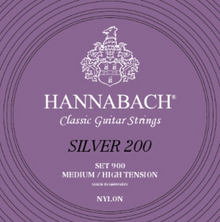 Hannabach Silver 200 Classical Guitar Strings MHT