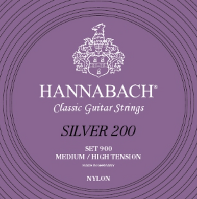 Hannabach Silver 200 Classical Guitar Strings MHT