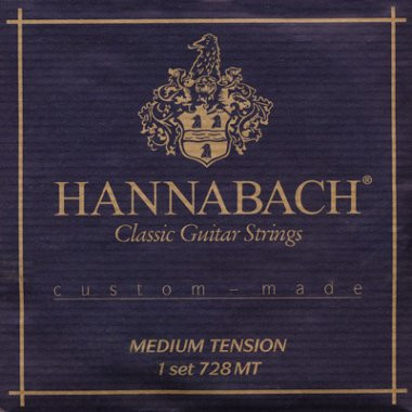 Hannabach Custom Made Classical Guitar Strings Medium Tension