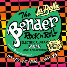La Bella Blues Bender Electric Guitar Strings 10-46 front package