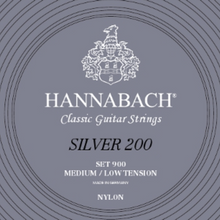 Hannabach Silver 200 Classical Guitar Strings MLT
