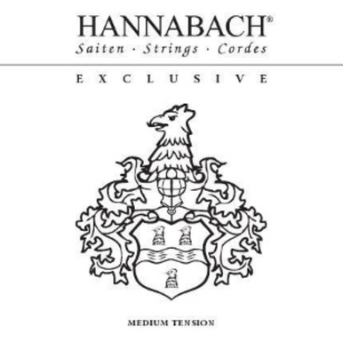 Hannabach Exclusive Silver Classical Guitar Strings MT