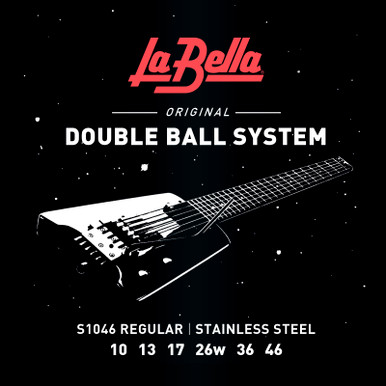 La Bella Double Ball Steinberger Electric Guitar Strings 10-46