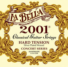 La Bella 2001 Classical Guitar Strings High Tension front package