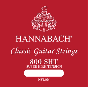 Hannabach Silver Plated Classical Guitar Strings SHT