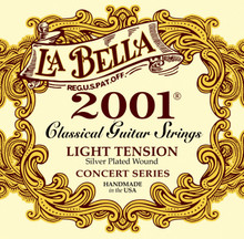 La Bella 2001 Guitar Guitar Strings Light Tension  front package