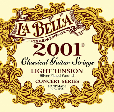 La Bella 2001 Guitar Guitar Strings Light Tension