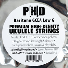 PhD Premium High Density Baritone Low G Ukulele Strings
