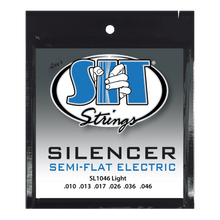 SIT Silencer Semi-Flat Electric Guitar Strings 10-46
