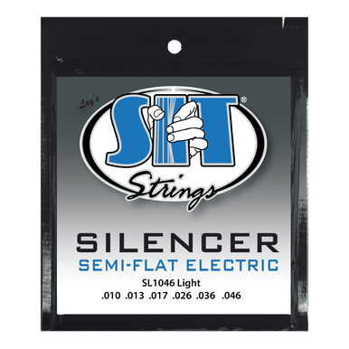 SIT Silencer Semi-Flat Electric Guitar Strings 10-46