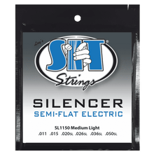 SIT Silencer Semi-Flat Electric Guitar Strings 11-50